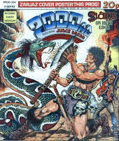 2000 AD #334 Published September 1983 | Key Collector Comics