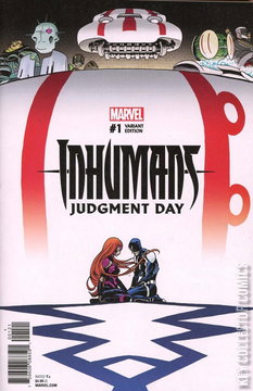 Variant Cover for Inhumans: Judgment Day #1