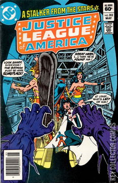 Variant Cover for Justice League of America #202