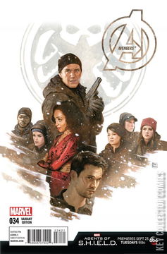 Variant Cover for Avengers #34