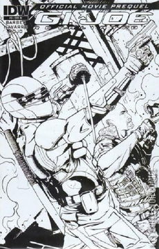 Variant Cover for G.I. Joe: Retaliation - Official Movie Prequel #3