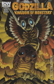 Variant Cover for Godzilla Kingdom of Monsters #4