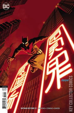 Variant Cover for Batman Beyond #21