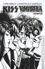 Variant Cover for KISS / Vampirella #5