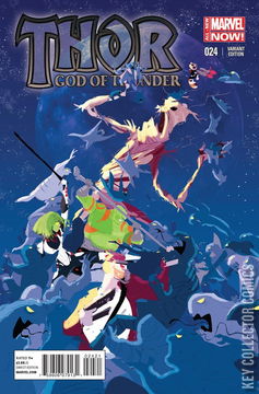 Variant Cover for Thor: God of Thunder #24