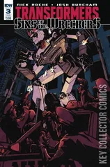 Variant Cover for Transformers: Sins of the Wreckers #3