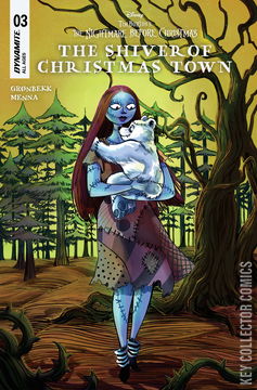 Variant Cover for The Nightmare Before Christmas: The Shiver of Christmas Town #3