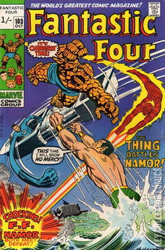 Variant Cover for Fantastic Four #103