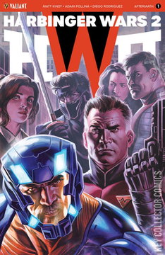 Variant Cover for Harbinger Wars 2: Aftermath #1