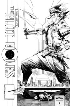 Variant Cover for Plot Holes #3