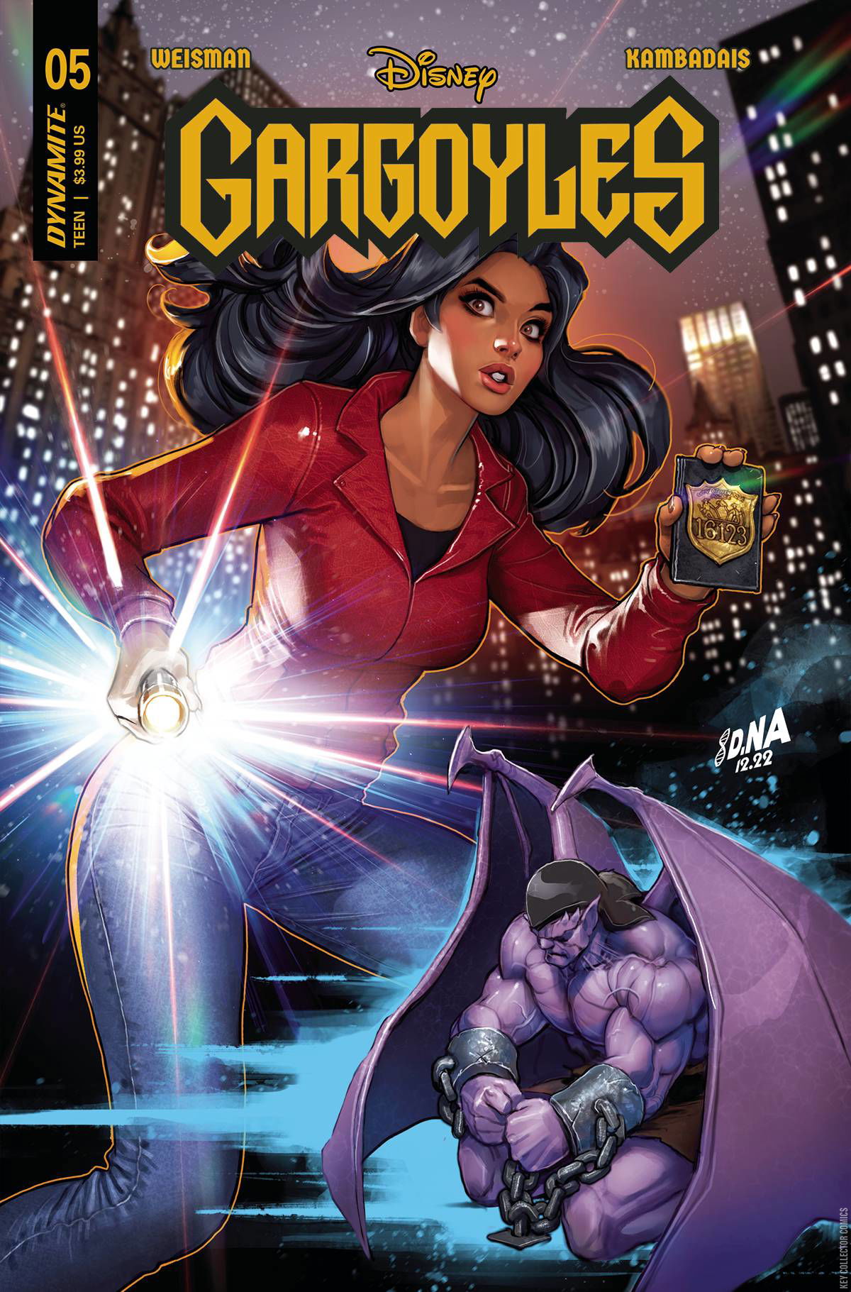 Cover art for Gargoyles #5