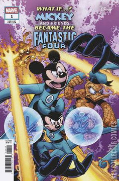 Variant Cover for What If?...Mickey and Friends Became the Fantastic Four #1