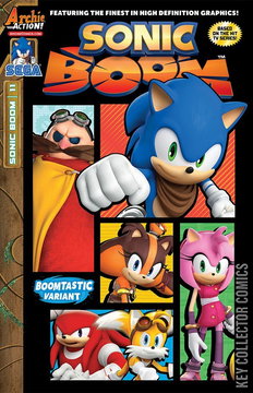 Variant Cover for Sonic Boom #11