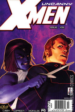 Variant Cover for Uncanny X-Men #406