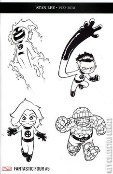 Variant Cover for Fantastic Four #5