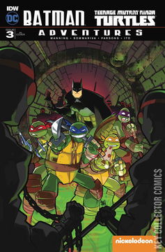 Variant Cover for Batman / Teenage Mutant Ninja Turtles Adventures #3