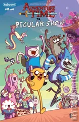 Cover for Adventure Time / Regular Show #2