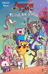 Variant Cover for Adventure Time / Regular Show #2