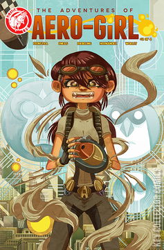 Variant Cover for The Adventures of Aero-Girl #2