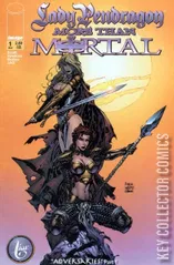 Variant Cover for Lady Pendragon / More Than Mortal #1