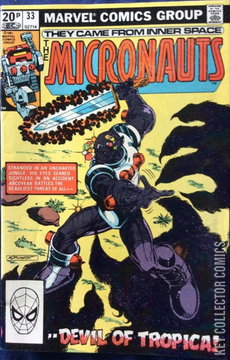Variant Cover for Micronauts #33