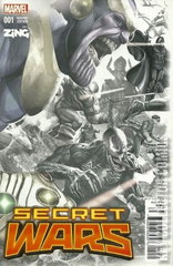 Variant Cover for Secret Wars #1