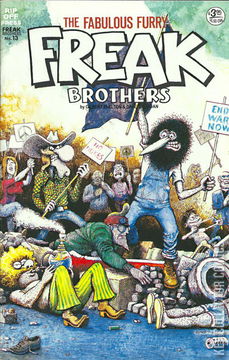 Variant Cover for The Fabulous Furry Freak Brothers #13