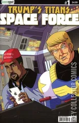 Variant Cover for Trump's Titans: Space Force #1