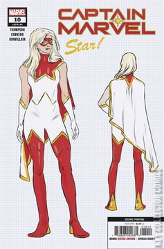 Variant Cover for Captain Marvel #10