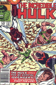 Variant Cover for Incredible Hulk #316