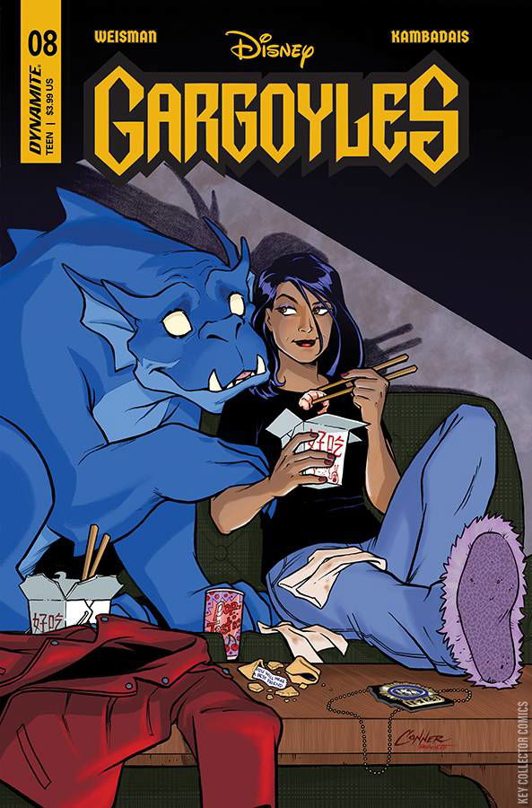 Variant Cover for Gargoyles #8