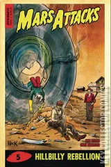 Variant Cover for Mars Attacks #5