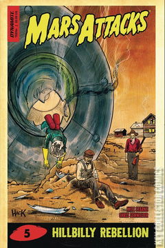 Variant Cover for Mars Attacks #5