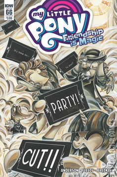 Variant Cover for My Little Pony: Friendship Is Magic #66