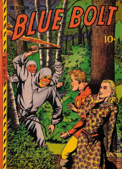 Cover art for Blue Bolt #5