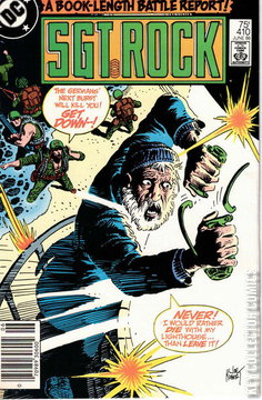 Variant Cover for Sgt. Rock #410