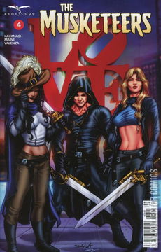 Variant Cover for Musketeers #4
