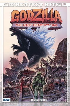 Variant Cover for Godzilla: The Half Century War #1