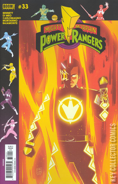 Variant Cover for Mighty Morphin Power Rangers #33