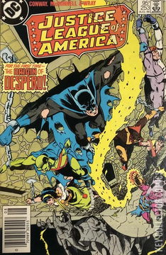 Variant Cover for Justice League of America #253