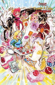 Variant Cover for Adventure Time: Fionna and Cake - Card Wars #3