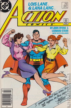 Variant Cover for Action Comics #597