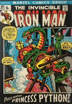 Variant Cover for Iron Man #50