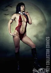 Variant Cover for Vampirella / Dracula: Unholy #5