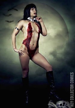 Variant Cover for Vampirella / Dracula: Unholy #5