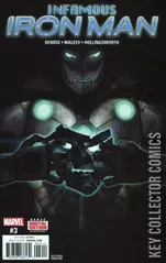 Variant Cover for Infamous Iron Man #3