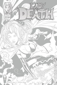 Variant Cover for Lady Death: Apocalyptic Abyss #1