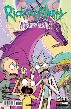 Variant Cover for Rick and Morty: Worlds Apart #4
