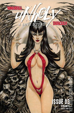 Variant Cover for Vampirella / Dracula: Unholy #3