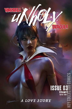 Variant Cover for Vampirella / Dracula: Unholy #3